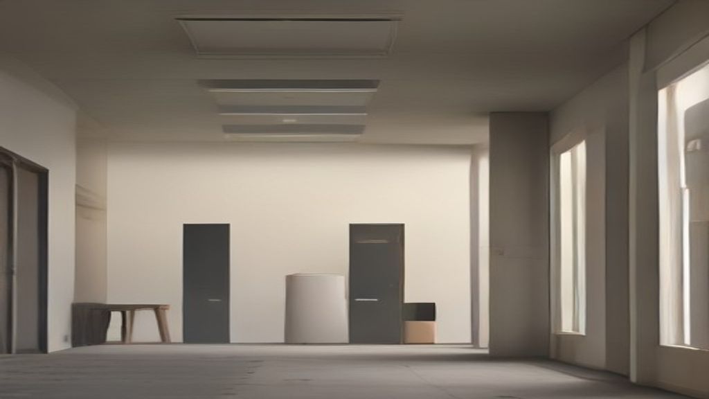 Minimalist cinematic editorial photography, warm cream and soft neutral tones, calm and premium: a small retai